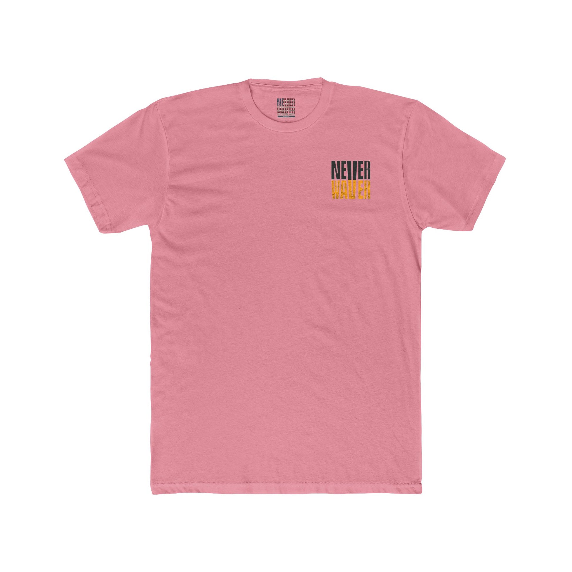 Green Bay Fans  Never Waver Unisex Cotton Crew Tee - Never Waver