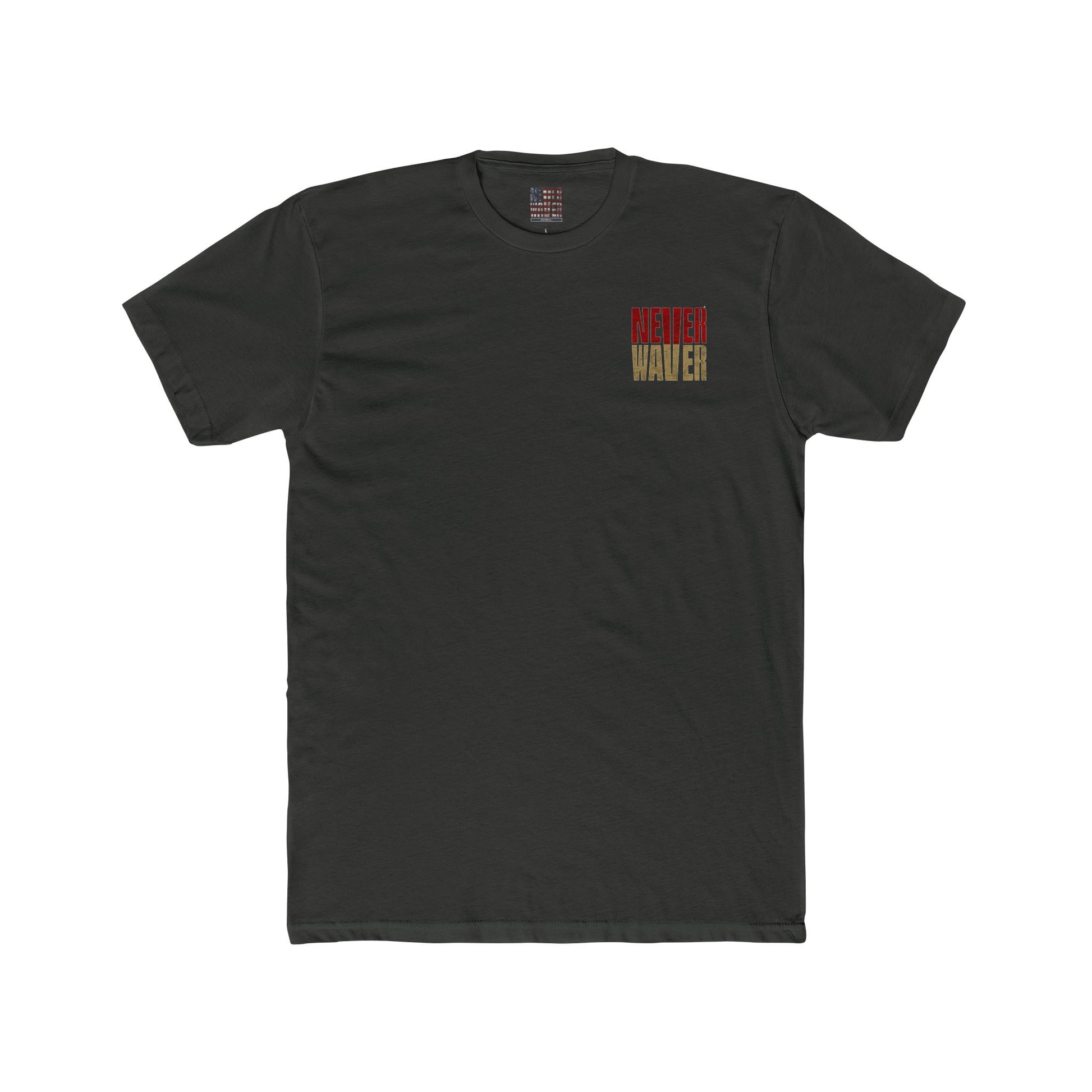 San Francisco Fans Never Waver Unisex Cotton Crew Tee - Never Waver
