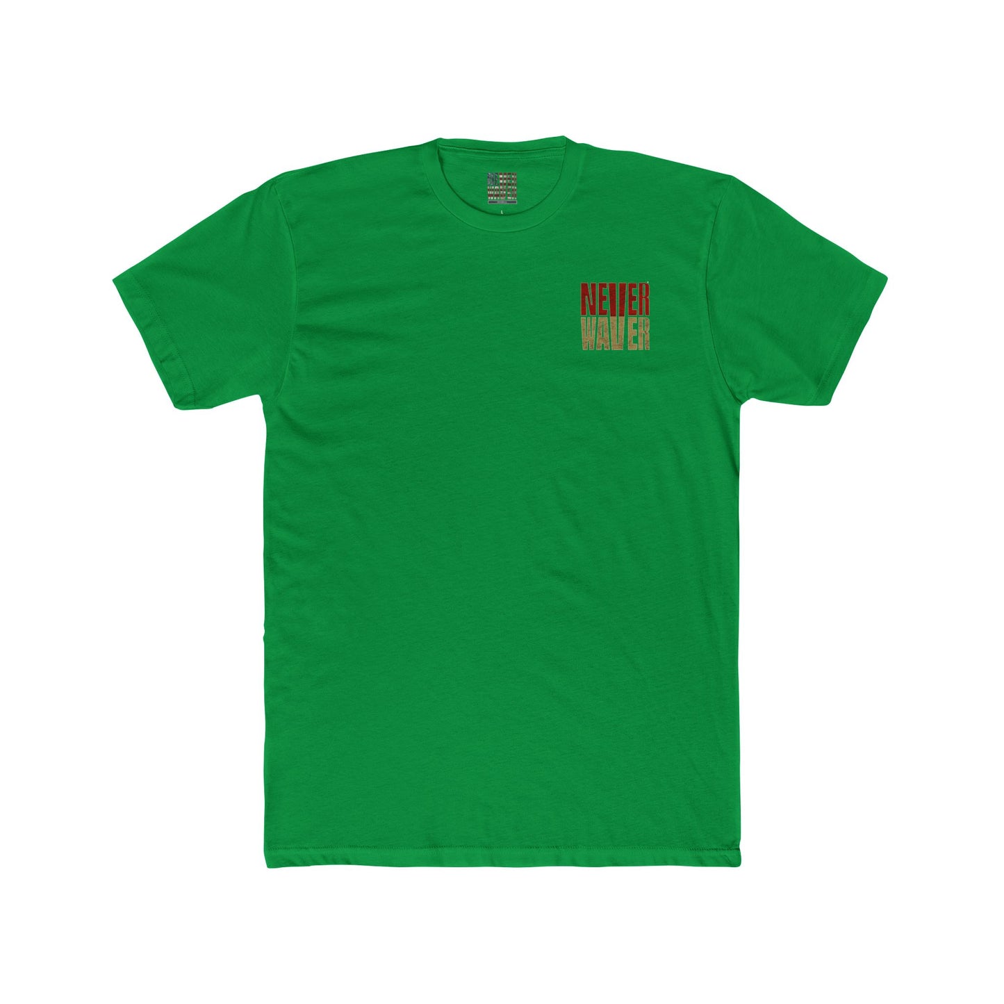 San Francisco Fans Never Waver Unisex Cotton Crew Tee - Never Waver