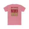 San Francisco Fans Never Waver Unisex Cotton Crew Tee - Never Waver