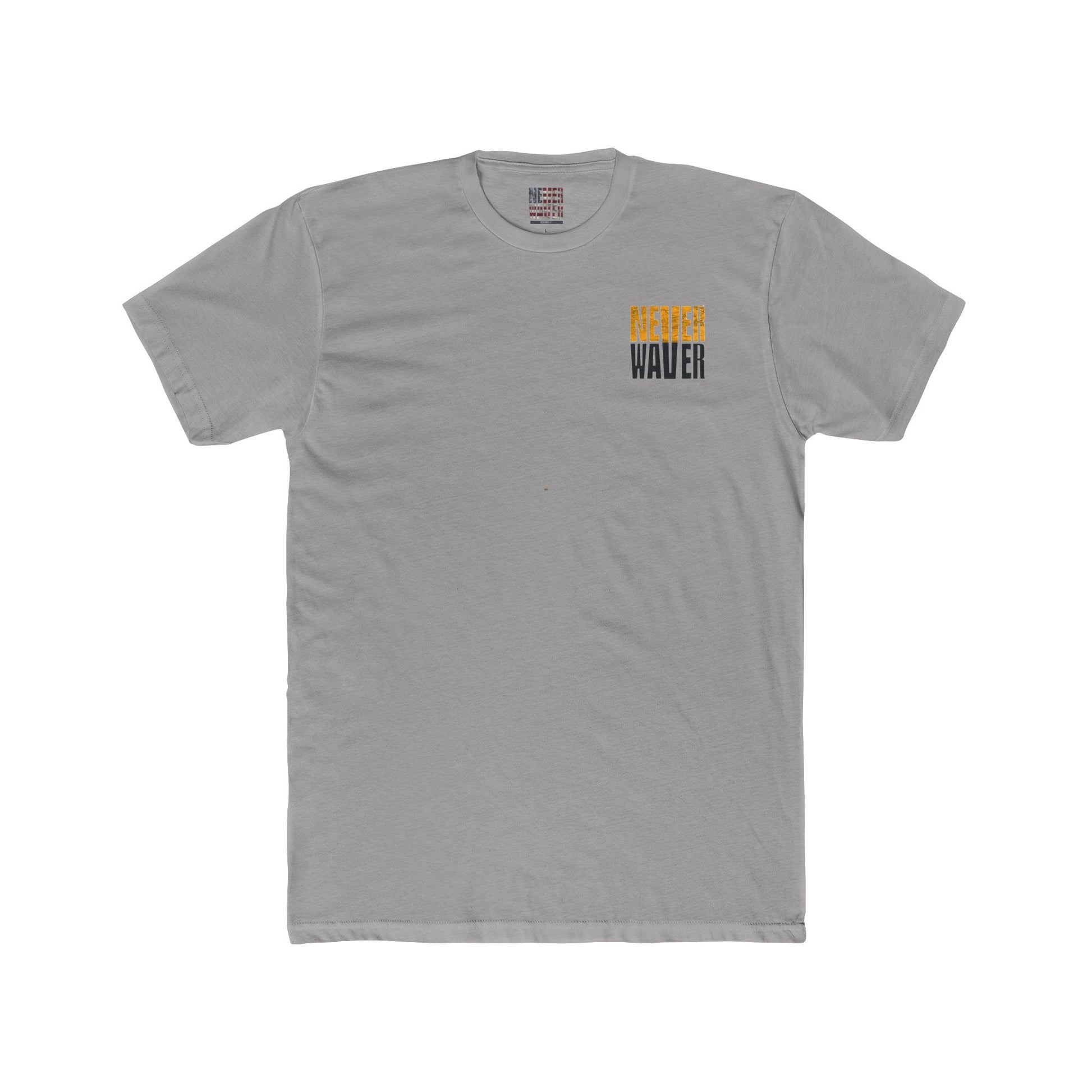 Pittsburgh Fans Never Waver Unisex Cotton Crew Tee - Never Waver