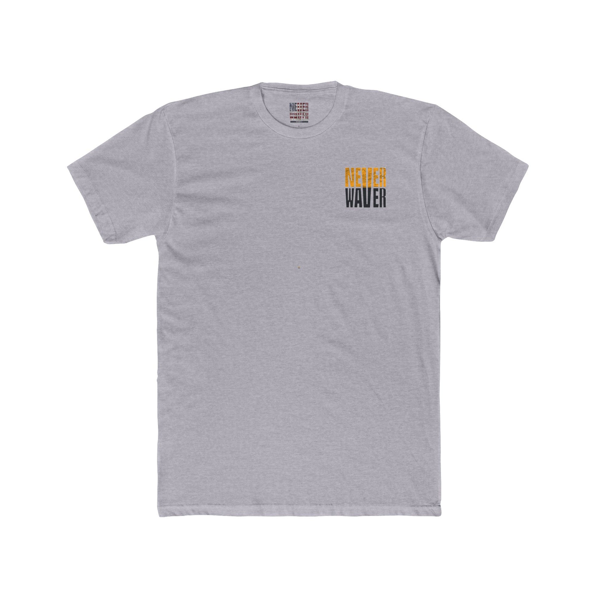 Pittsburgh Fans Never Waver Unisex Cotton Crew Tee - Never Waver