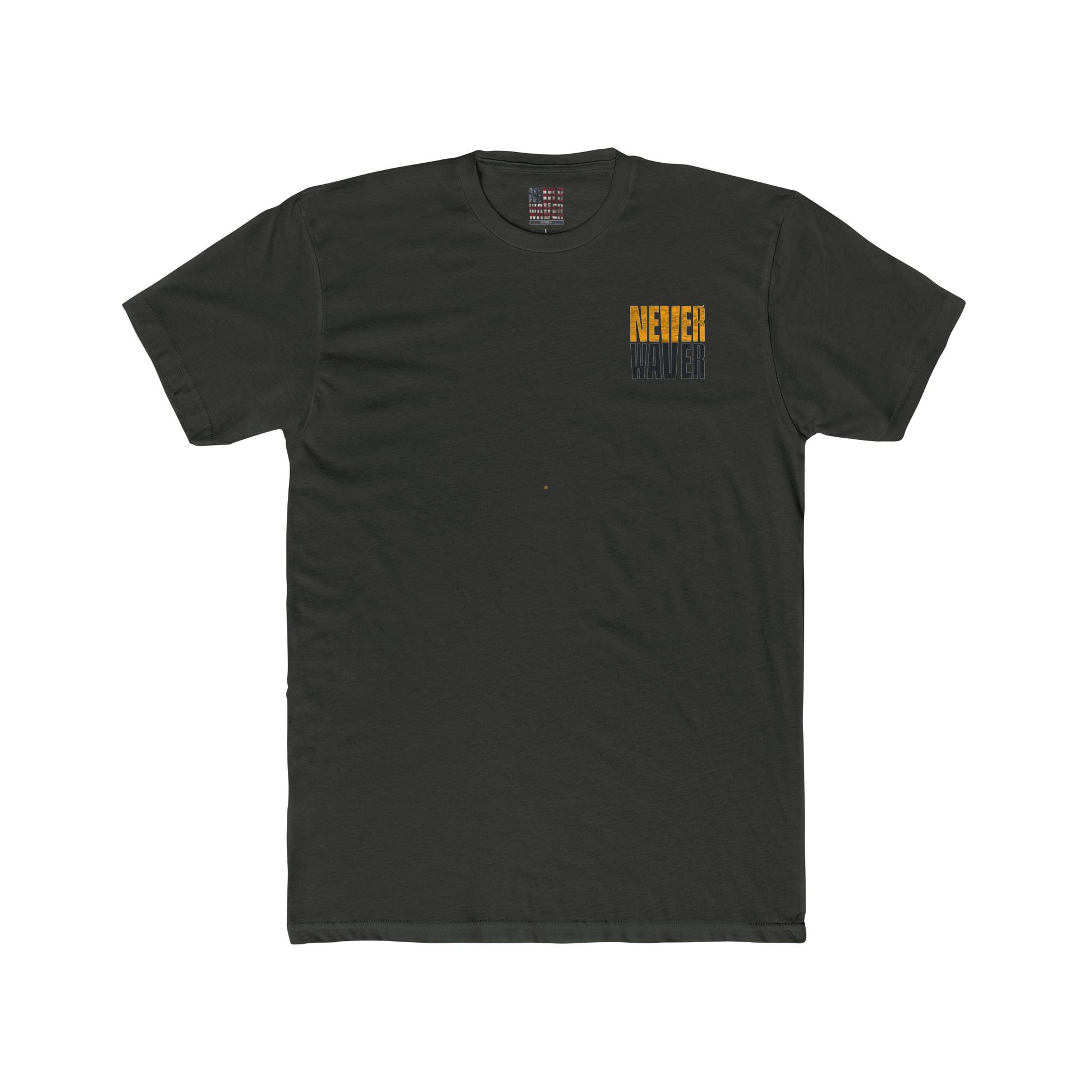 Pittsburgh Fans Never Waver Unisex Cotton Crew Tee - Never Waver