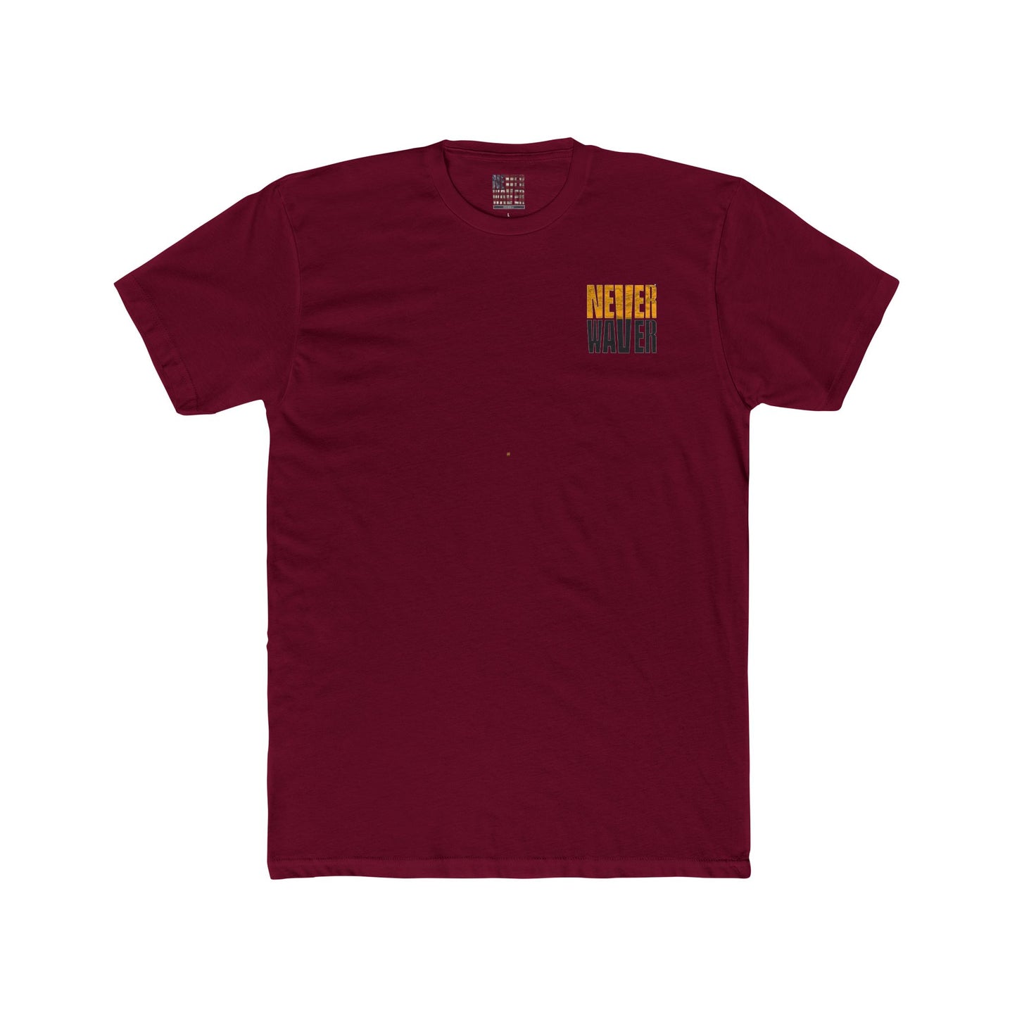 Pittsburgh Fans Never Waver Unisex Cotton Crew Tee - Never Waver