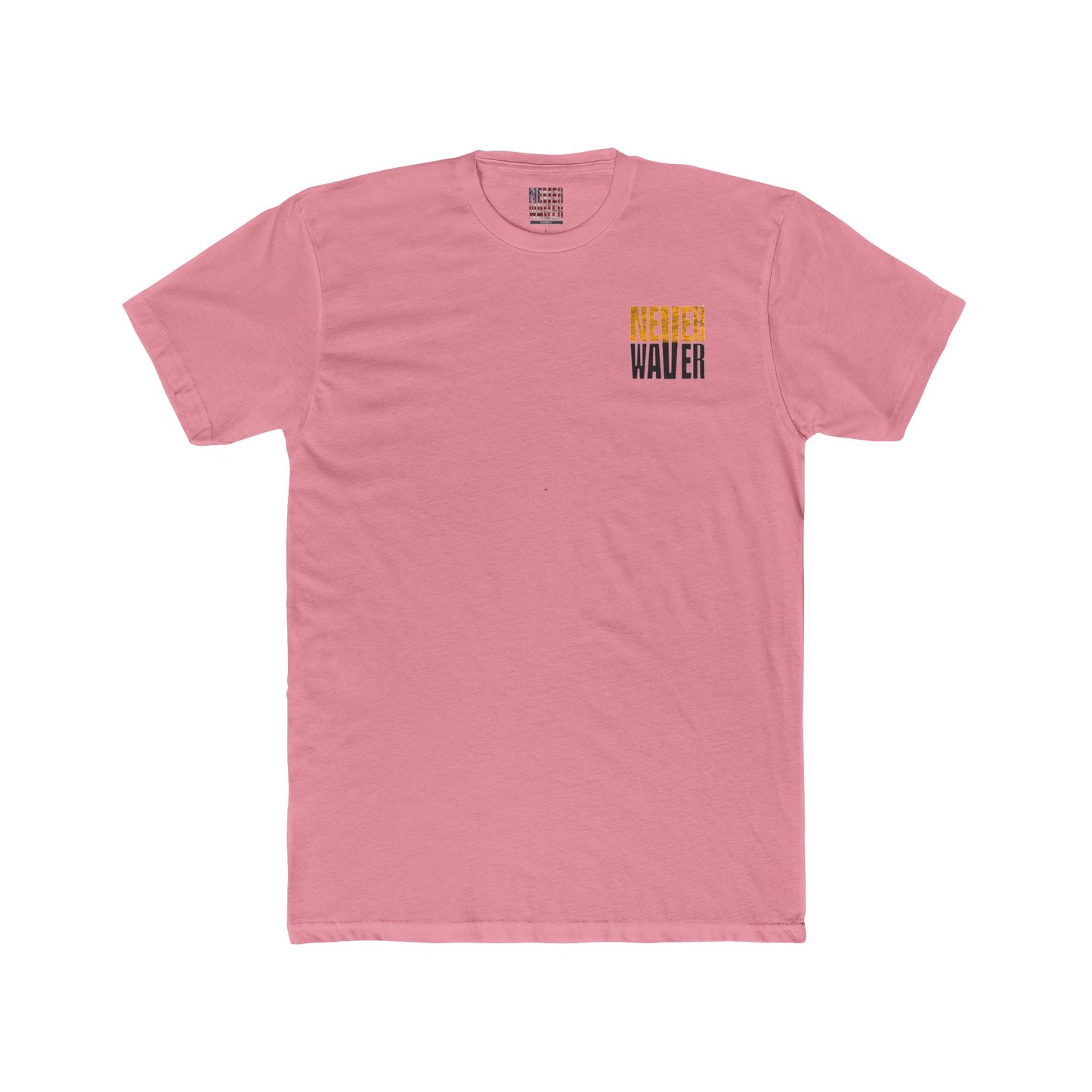 Pittsburgh Fans Never Waver Unisex Cotton Crew Tee - Never Waver
