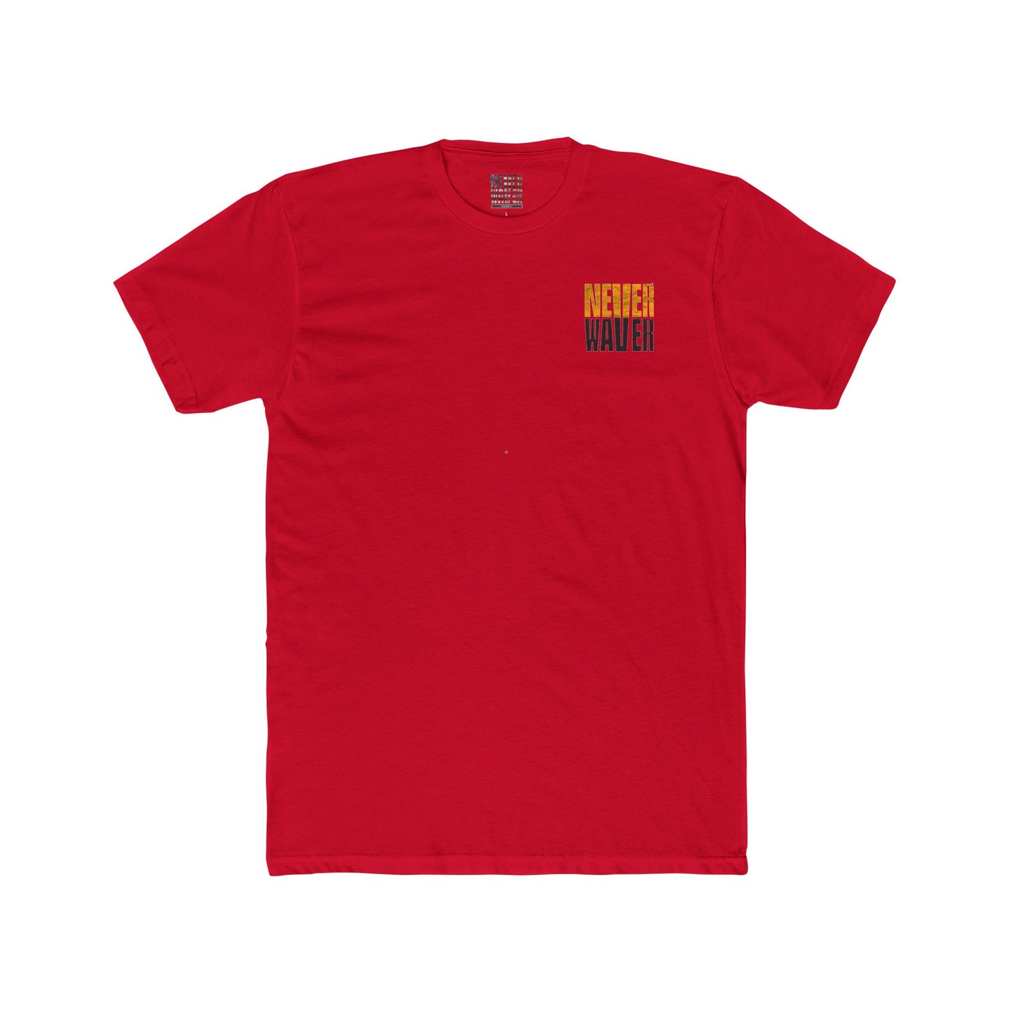 Pittsburgh Fans Never Waver Unisex Cotton Crew Tee - Never Waver