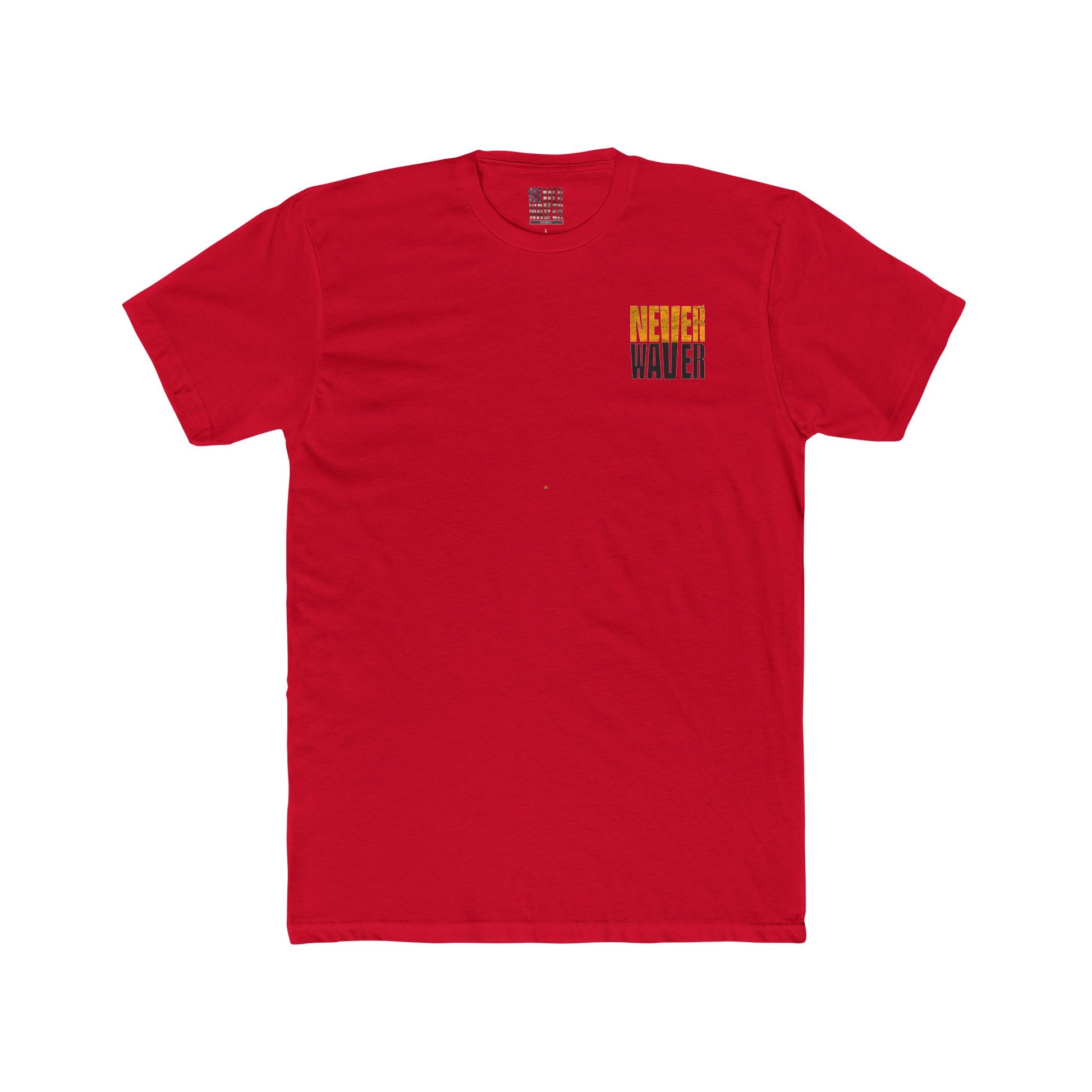 Pittsburgh Fans Never Waver Unisex Cotton Crew Tee - Never Waver