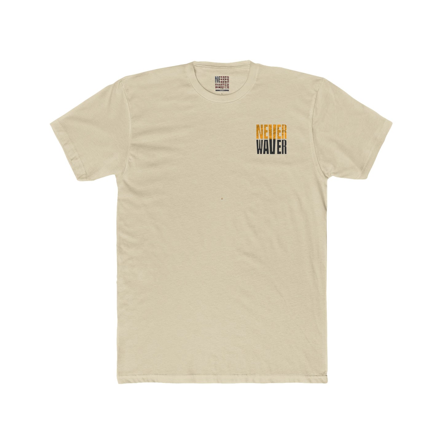 Pittsburgh Fans Never Waver Unisex Cotton Crew Tee - Never Waver