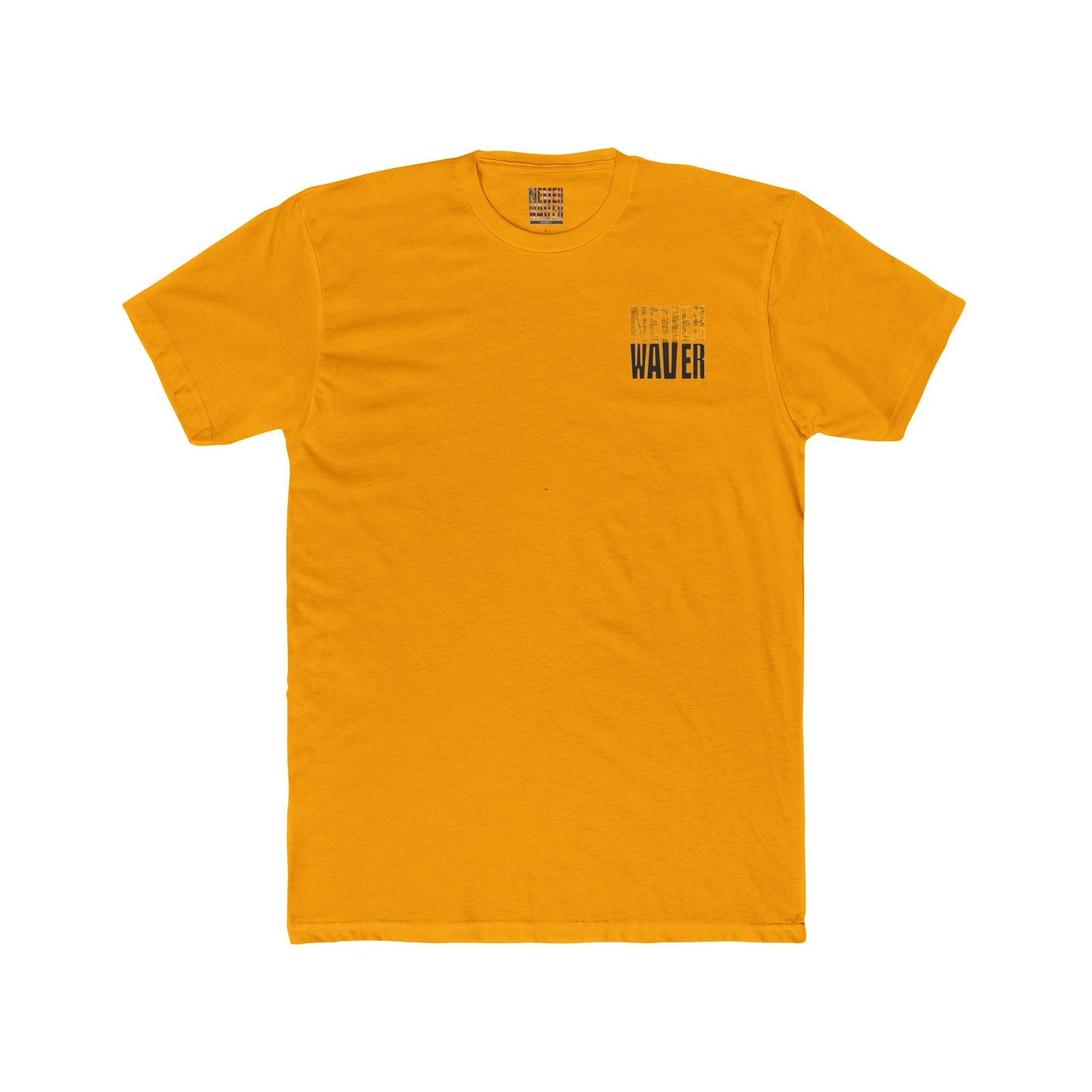 Pittsburgh Fans Never Waver Unisex Cotton Crew Tee - Never Waver