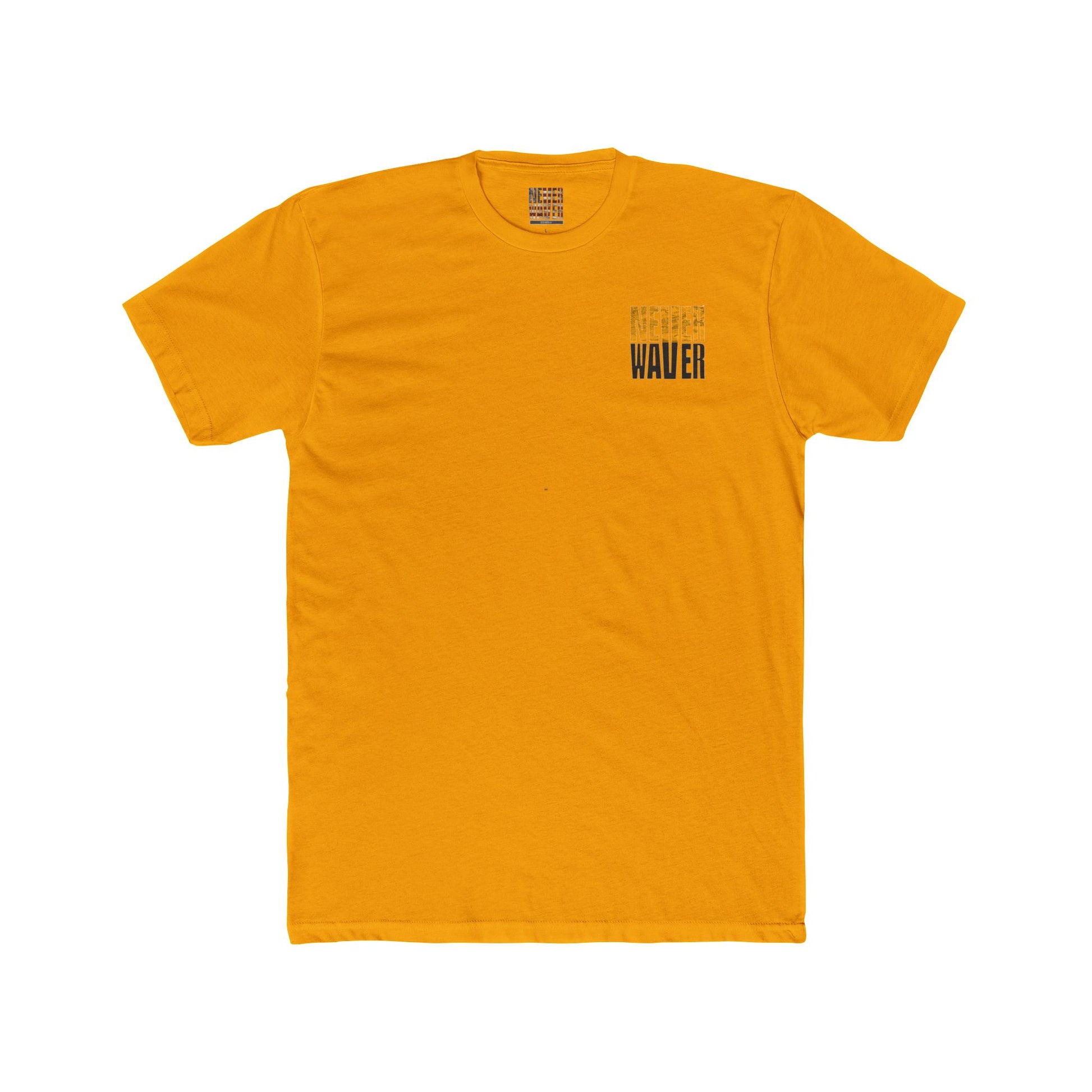 Pittsburgh Fans Never Waver Unisex Cotton Crew Tee - Never Waver