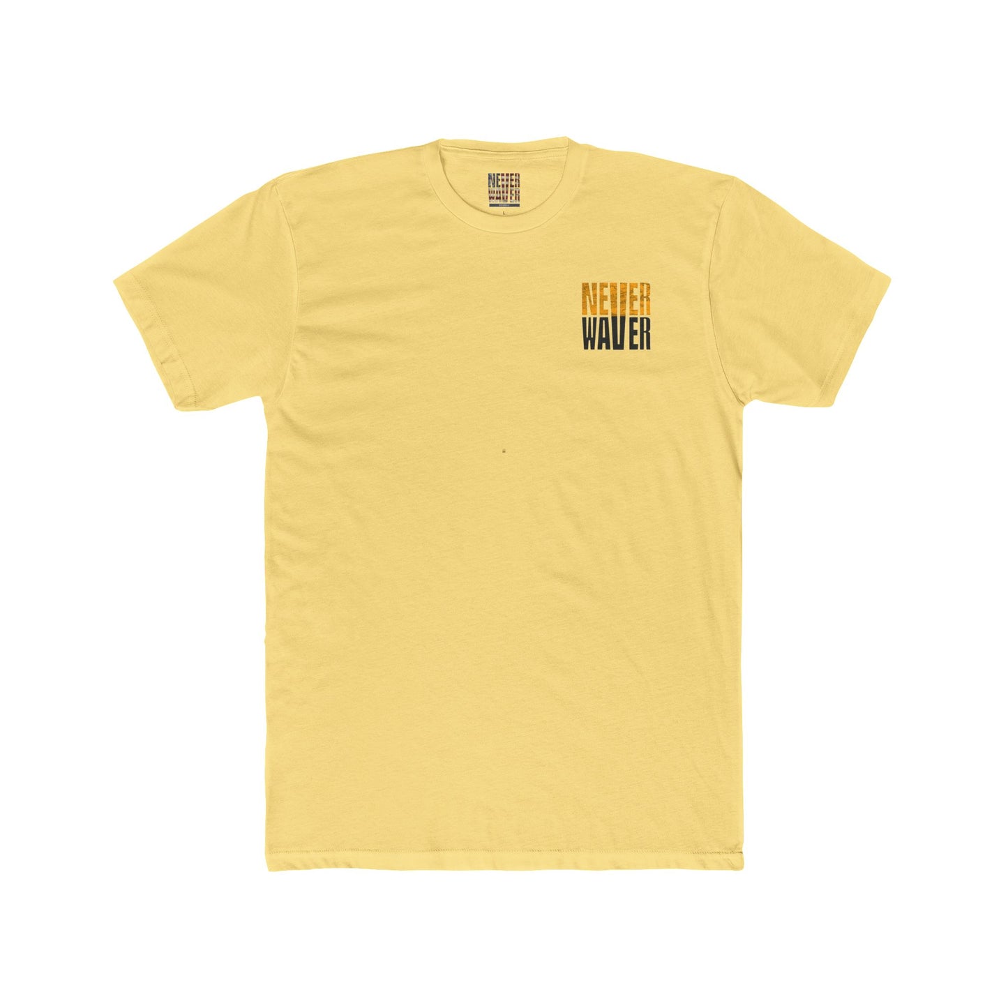 Pittsburgh Fans Never Waver Unisex Cotton Crew Tee - Never Waver