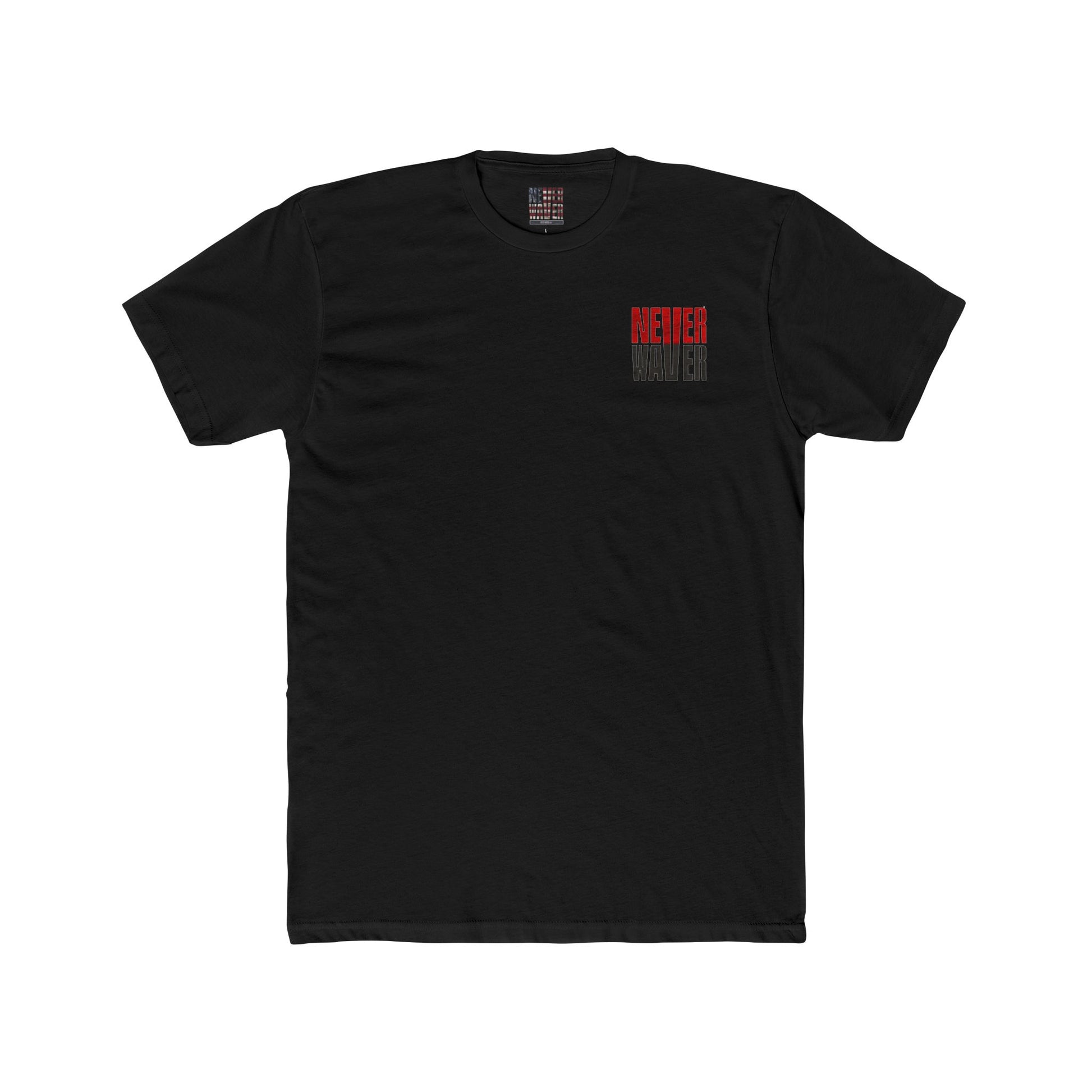 Tampa Bay Fans Never Waver Unisex Cotton Crew Tee - Never Waver