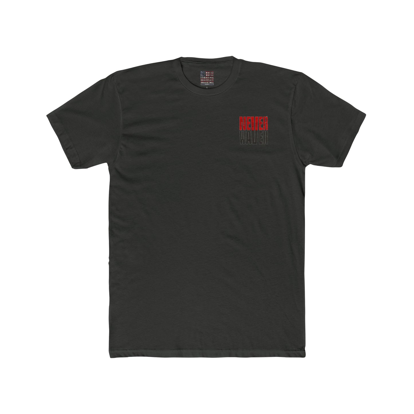Tampa Bay Fans Never Waver Unisex Cotton Crew Tee - Never Waver