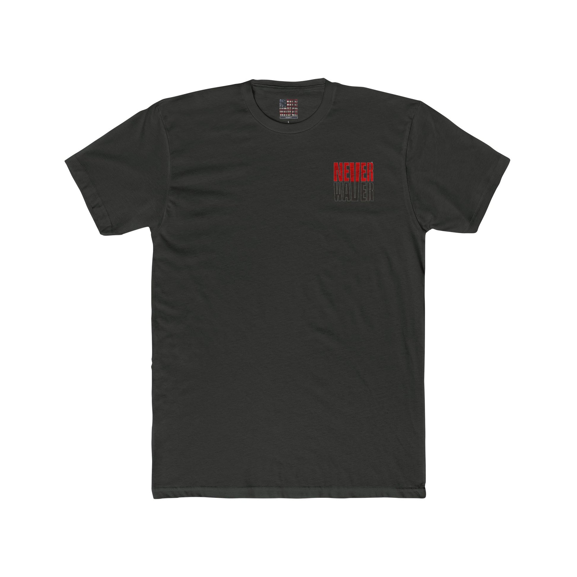 Tampa Bay Fans Never Waver Unisex Cotton Crew Tee - Never Waver