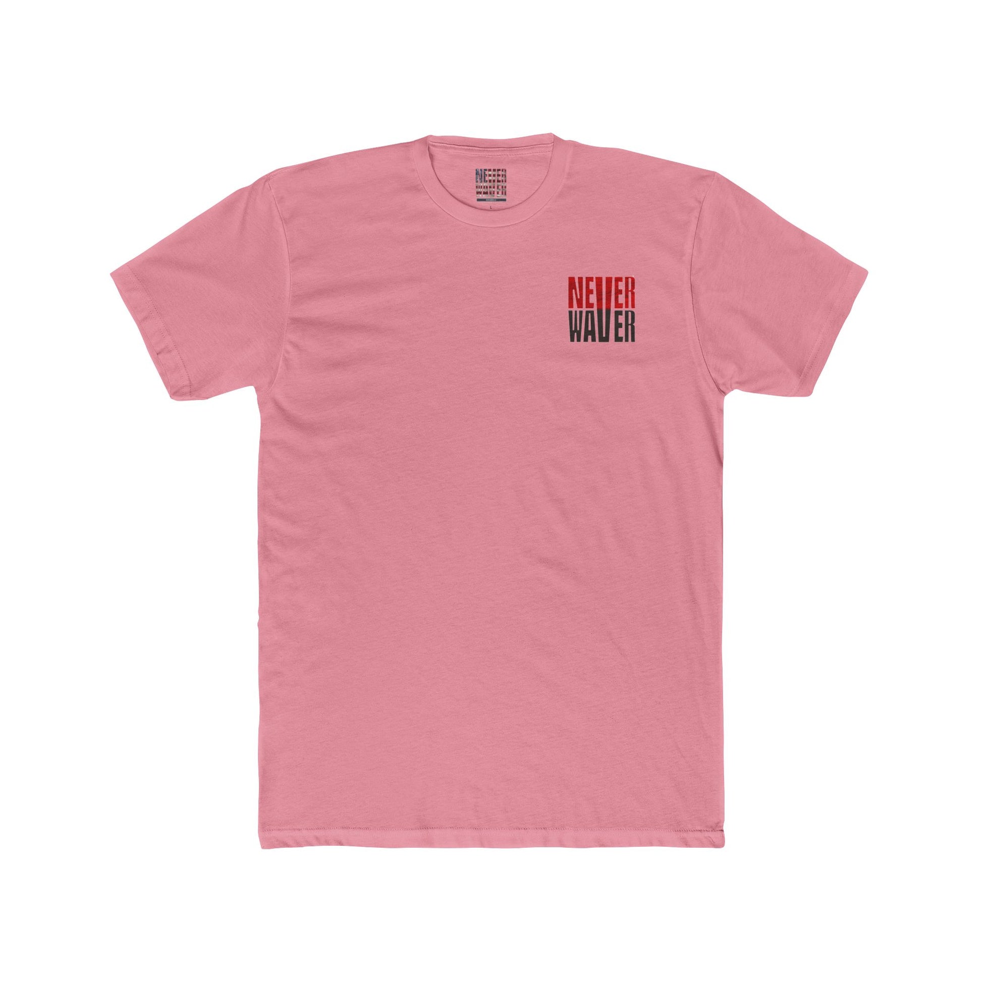 Tampa Bay Fans Never Waver Unisex Cotton Crew Tee - Never Waver