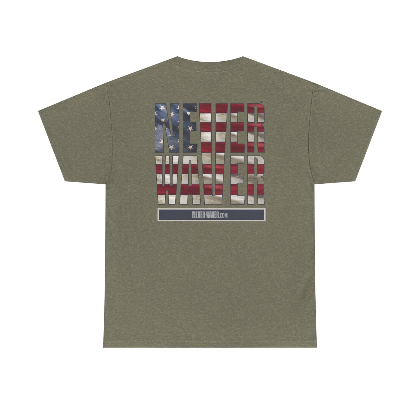 Never Waver Unisex Heavy Cotton Tee - Never Waver