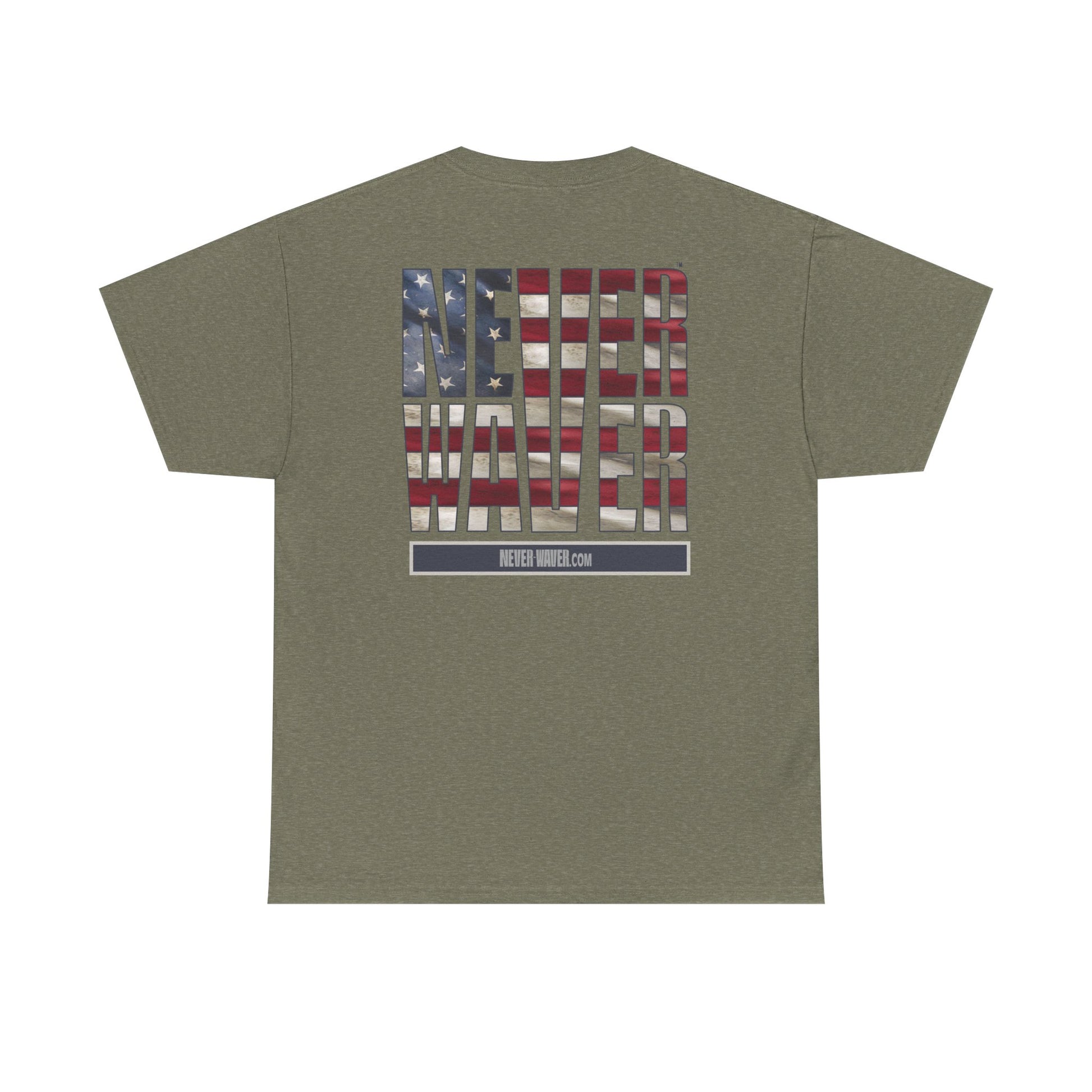 Never Waver Unisex Heavy Cotton Tee - Never Waver