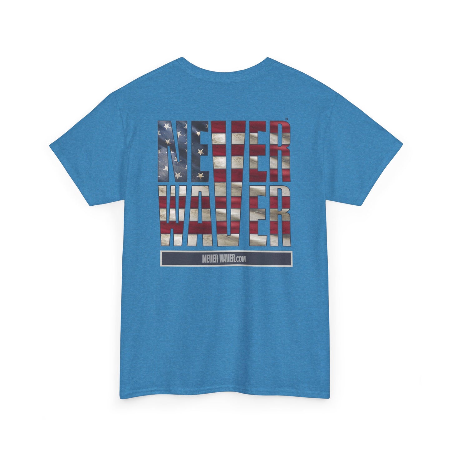 Never Waver Unisex Heavy Cotton Tee - Never Waver
