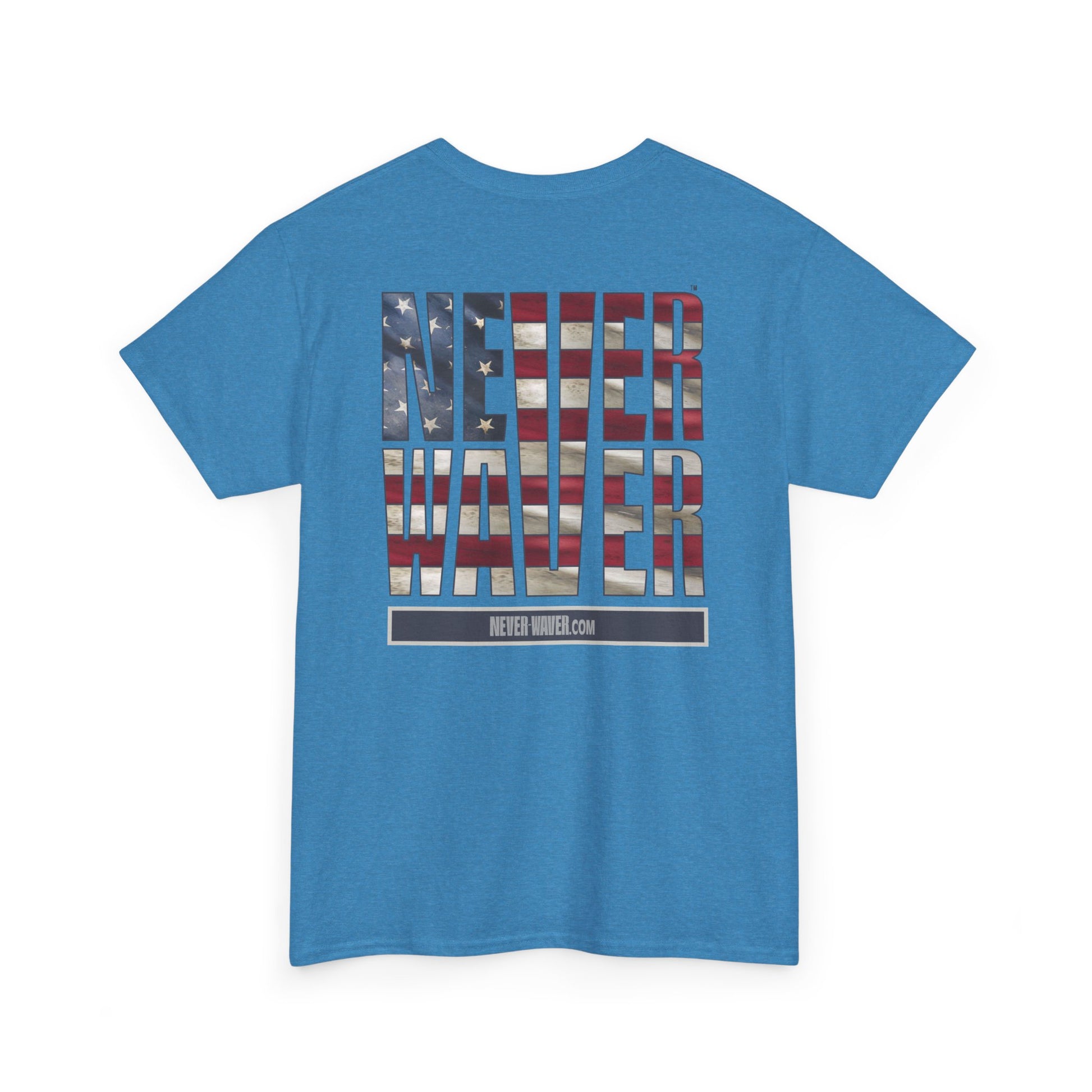 Never Waver Unisex Heavy Cotton Tee - Never Waver