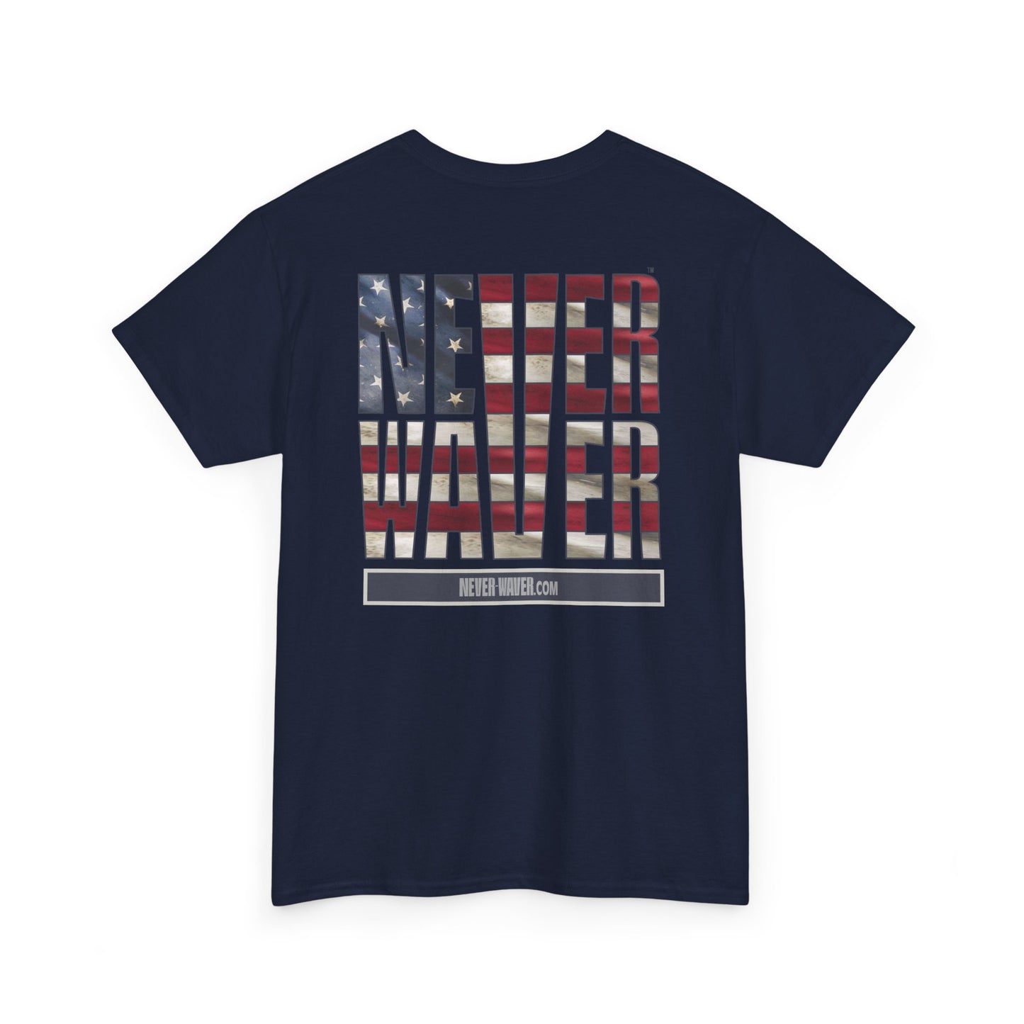 Never Waver Unisex Heavy Cotton Tee - Never Waver