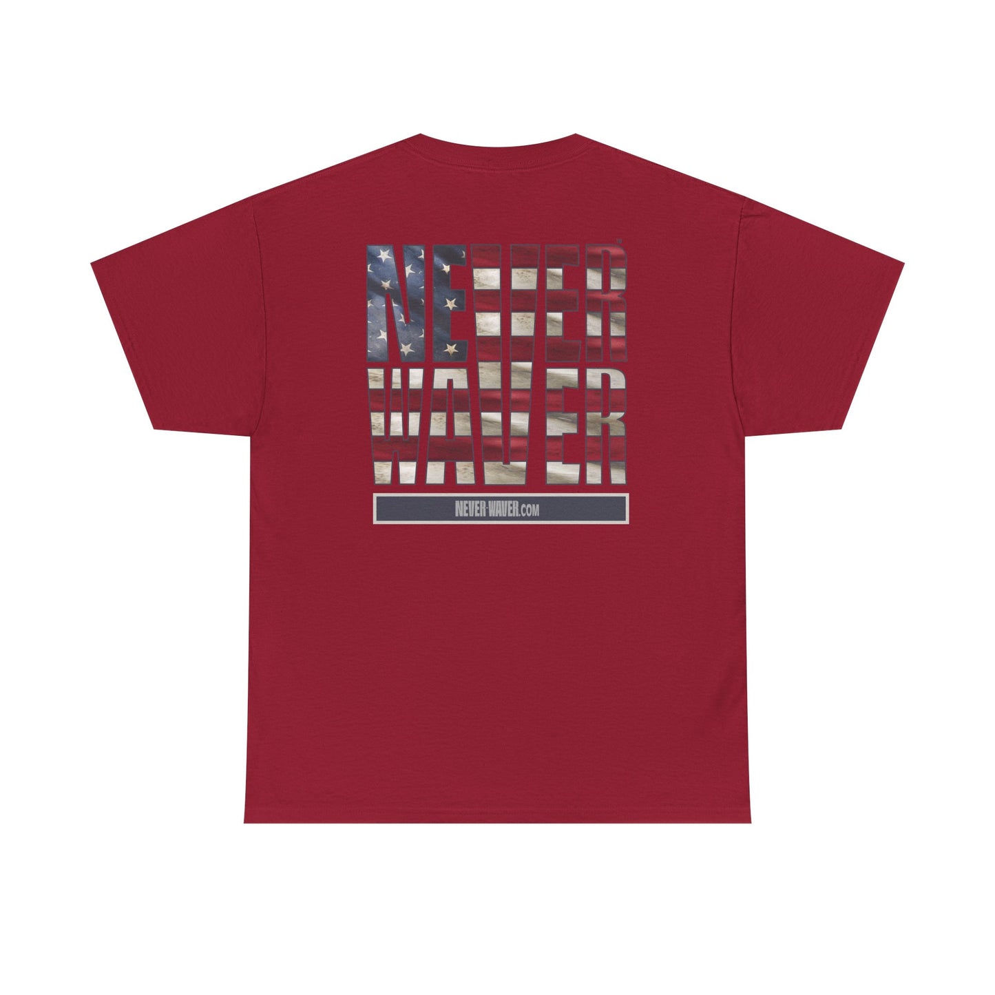 Never Waver Unisex Heavy Cotton Tee - Never Waver