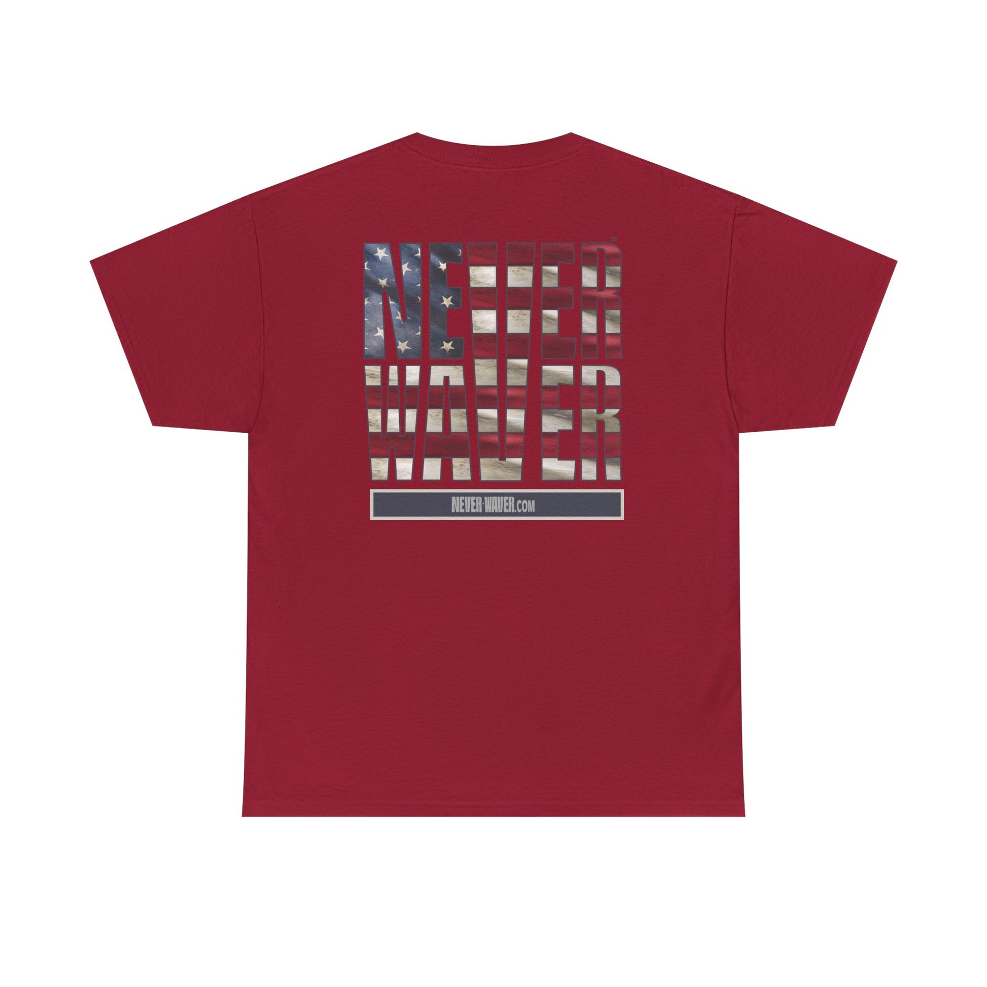 Never Waver Unisex Heavy Cotton Tee - Never Waver