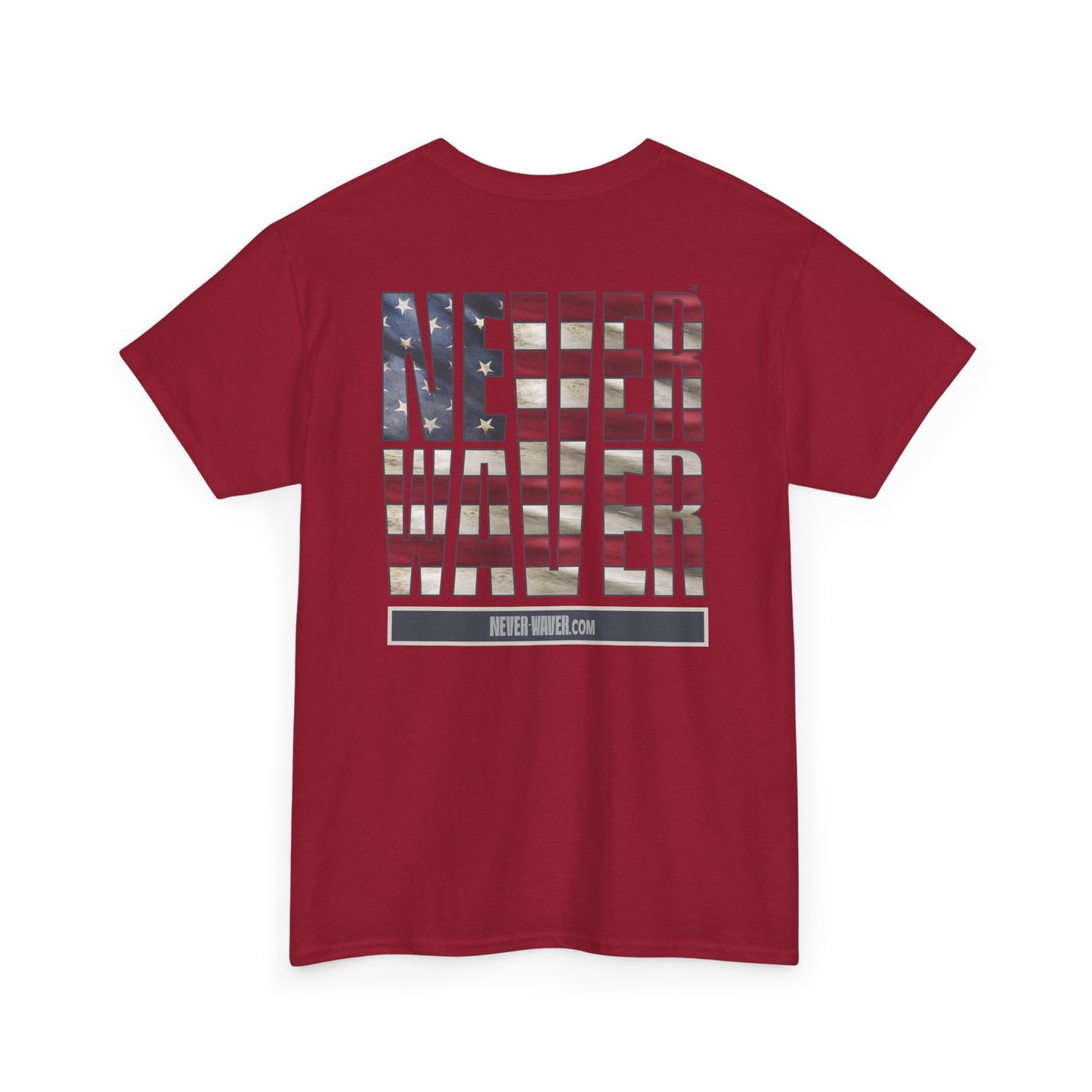 Never Waver Unisex Heavy Cotton Tee - Never Waver