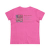 Never Waver Definition Women's Midweight Cotton Tee - Never Waver