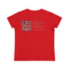 Never Waver Definition Women's Midweight Cotton Tee - Never Waver