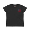 Never Waver Jesus Protecting America And Trump Women's Midweight Cotton Tee - Never Waver