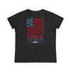 Never Waver USA Women's Midweight Cotton Tee - Never Waver