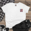 Never Waver USA Women's Midweight Cotton Tee - Never Waver