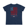 Never Waver USA Women's Midweight Cotton Tee - Never Waver