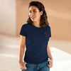 Never Waver USA Women's Midweight Cotton Tee - Never Waver