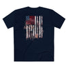 Never Waver Jesus Protecting America And Trump Men's Staple Tee - Never Waver