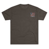 Respect Is Earned Never Waver It's Not Given Unisex Tri-Blend Crew Tee - Never Waver