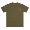 Respect Is Earned Never Waver It's Not Given Unisex Tri-Blend Crew Tee - Never Waver