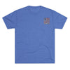 Respect Is Earned Never Waver It's Not Given Unisex Tri-Blend Crew Tee - Never Waver
