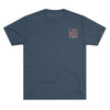 Respect Is Earned Never Waver It's Not Given Unisex Tri-Blend Crew Tee - Never Waver
