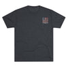 Respect Is Earned Never Waver It's Not Given Unisex Tri-Blend Crew Tee - Never Waver