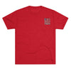 Respect Is Earned Never Waver It's Not Given Unisex Tri-Blend Crew Tee - Never Waver