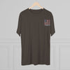 Respect Is Earned Never Waver It's Not Given Unisex Tri-Blend Crew Tee - Never Waver