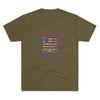 Respect Is Earned Never Waver It's Not Given Unisex Tri-Blend Crew Tee - Never Waver