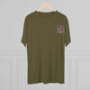 Respect Is Earned Never Waver It's Not Given Unisex Tri-Blend Crew Tee - Never Waver