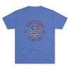 Respect Is Earned Never Waver It's Not Given Unisex Tri-Blend Crew Tee - Never Waver