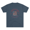 Respect Is Earned Never Waver It's Not Given Unisex Tri-Blend Crew Tee - Never Waver