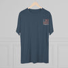 Respect Is Earned Never Waver It's Not Given Unisex Tri-Blend Crew Tee - Never Waver