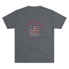 Respect Is Earned Never Waver It's Not Given Unisex Tri-Blend Crew Tee - Never Waver