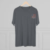 Respect Is Earned Never Waver It's Not Given Unisex Tri-Blend Crew Tee - Never Waver