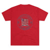 Respect Is Earned Never Waver It's Not Given Unisex Tri-Blend Crew Tee - Never Waver